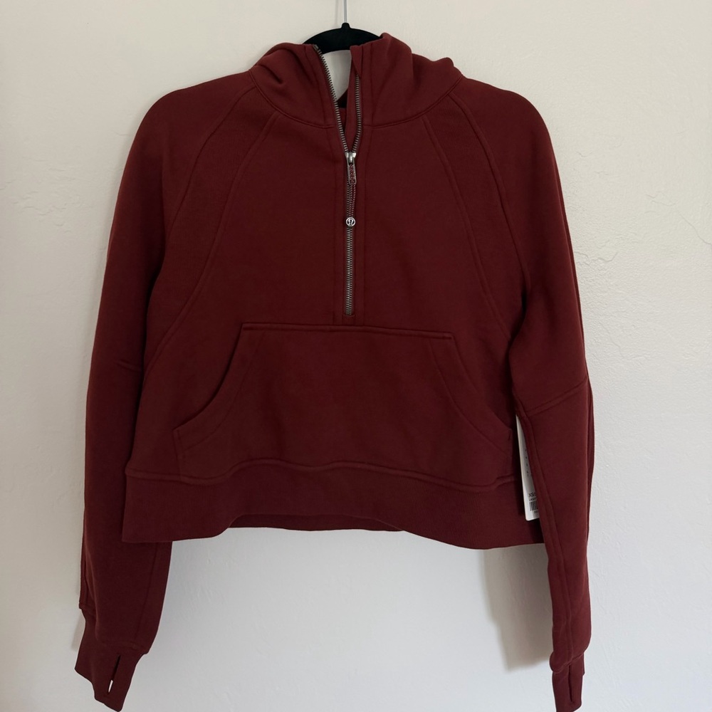 Scuba Oversized Half-Zip Hoodie